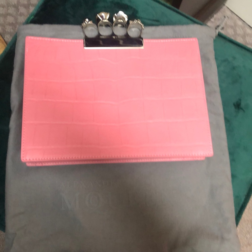 Alexander McQueen clutch